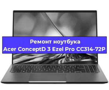 Чистка от пыли и замена термопасты на ноутбуке Acer ConceptD 3 Ezel Pro CC314-72P в Нижнем Новгороде